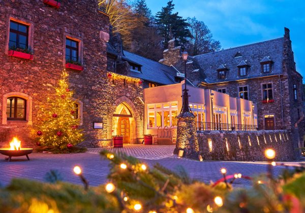 Weihnachtsstimmung Burg Reichenstein